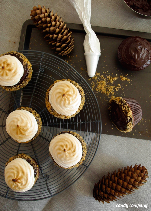 s'more cupcakes