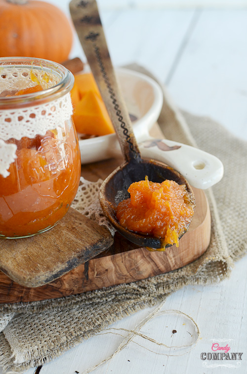 Pumpkin and orange jam is perfect for breakfast, brunch or for baking