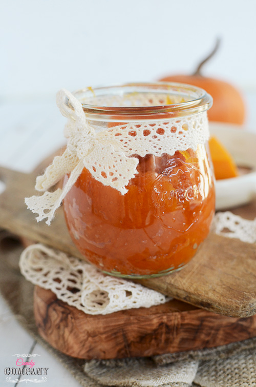 Pumpkin and orange jam is perfect for breakfast, brunch or for baking